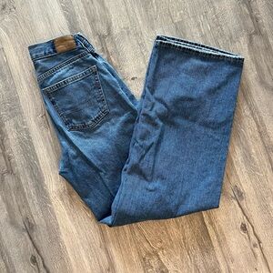 America eagle wide leg denim